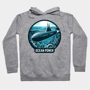 Submarine, Ocean Power Hoodie